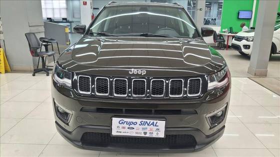 JEEP COMPASS 2.0 16V FLEX LONGITUDE AUTOMÁTICO JEEP COMPASS 2.0 16V FLEX LONGITUDE AUTOMÁTICO